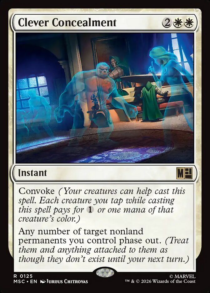 Clever Concealment (125) - Marvel Super Heroes Commander (MSC)