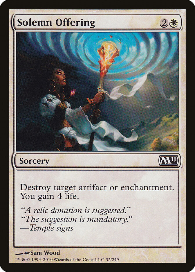 Solemn Offering (32) - Magic 2011 (M11)