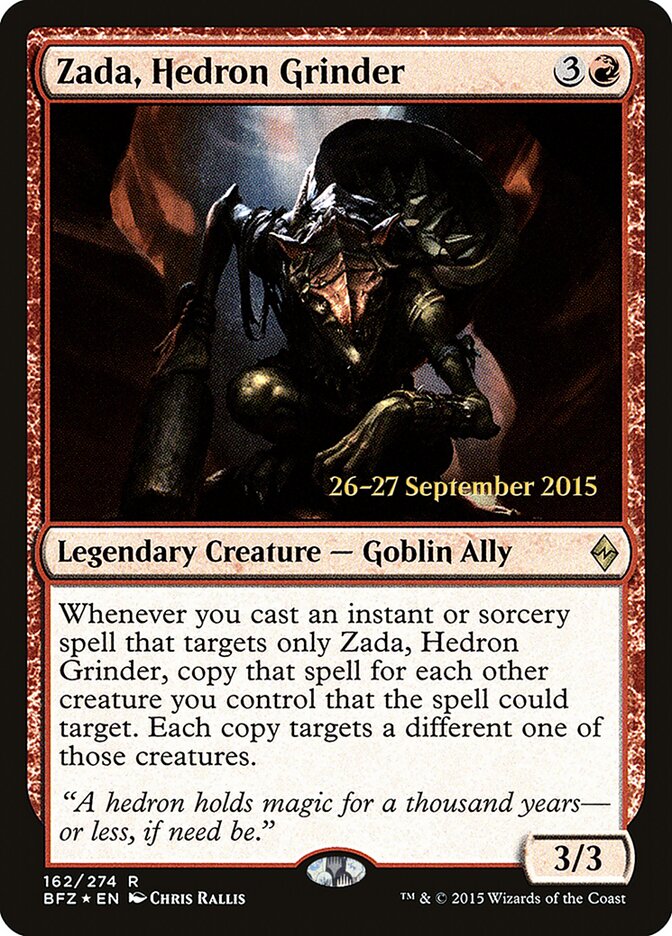 Zada, Hedron Grinder (162s) - Battle for Zendikar Promos (PBFZ)