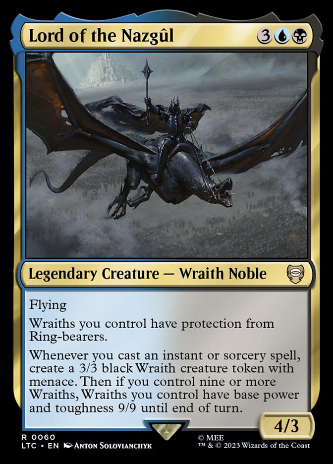 Lord of the Nazgûl (60) - Tales of Middle-earth Commander (LTC)
