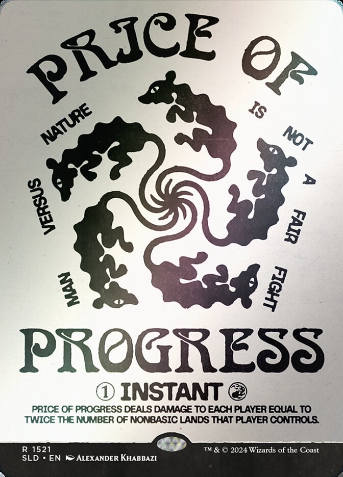 Price of Progress (1521★) - Secret Lair Drop (SLD)