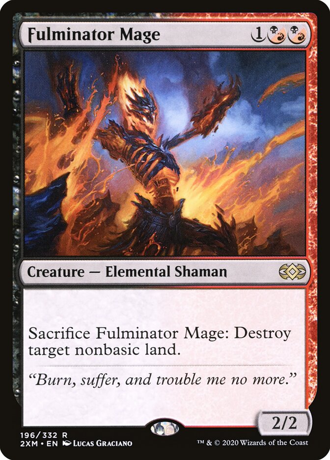 Fulminator Mage (196) - Double Masters (2XM)