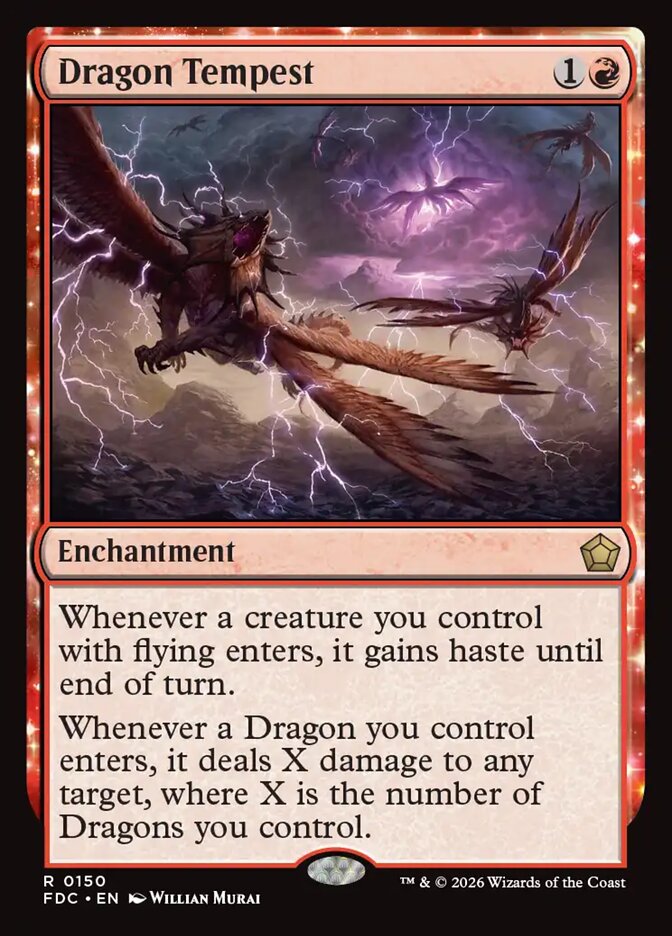 Dragon Tempest (150) - Foundations Commander (FDC)