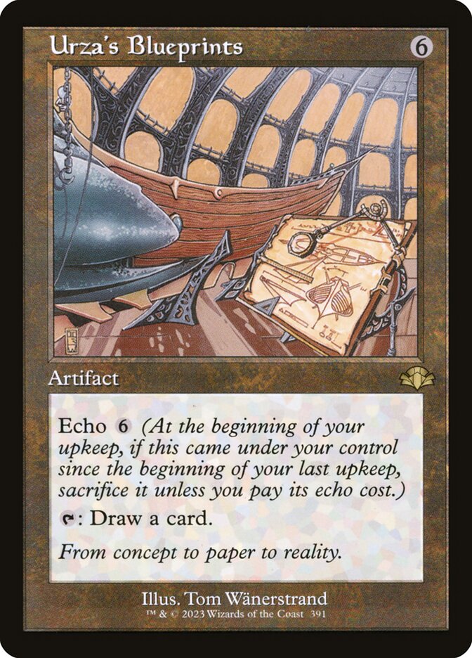 Urza's Blueprints (391) - Dominaria Remastered (DMR)