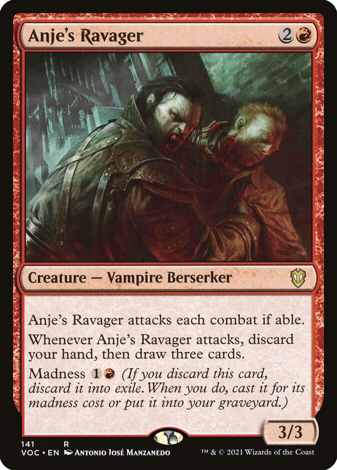 Anje's Ravager (141) - Crimson Vow Commander (VOC)