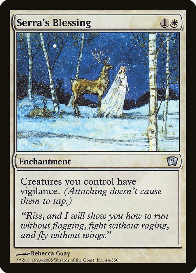 Serra's Blessing (44) - Ninth Edition (9ED)