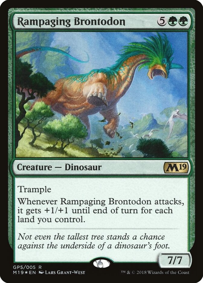 Rampaging Brontodon (GP5) - M19 Gift Pack (G18)