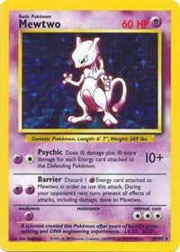 Mewtwo (10) - Base Set (BS)