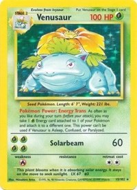 Venusaur (15) - Base Set (BS)