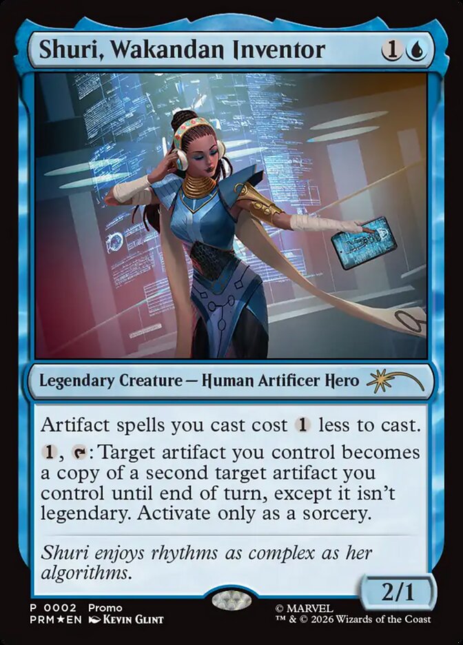 Shuri, Wakandan Inventor (2026-15) - Media and Collaboration Promos (PMEI)