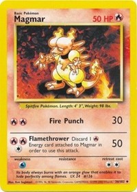 Magmar (36) - Base Set (BS)