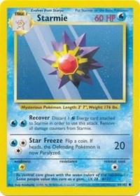 Starmie (64) - Base Set (BS)