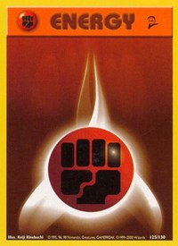 Fighting Energy (125) - Base Set 2 (BS2)