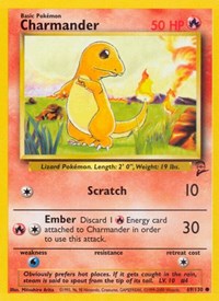 Charmander (69) - Base Set 2 (BS2)