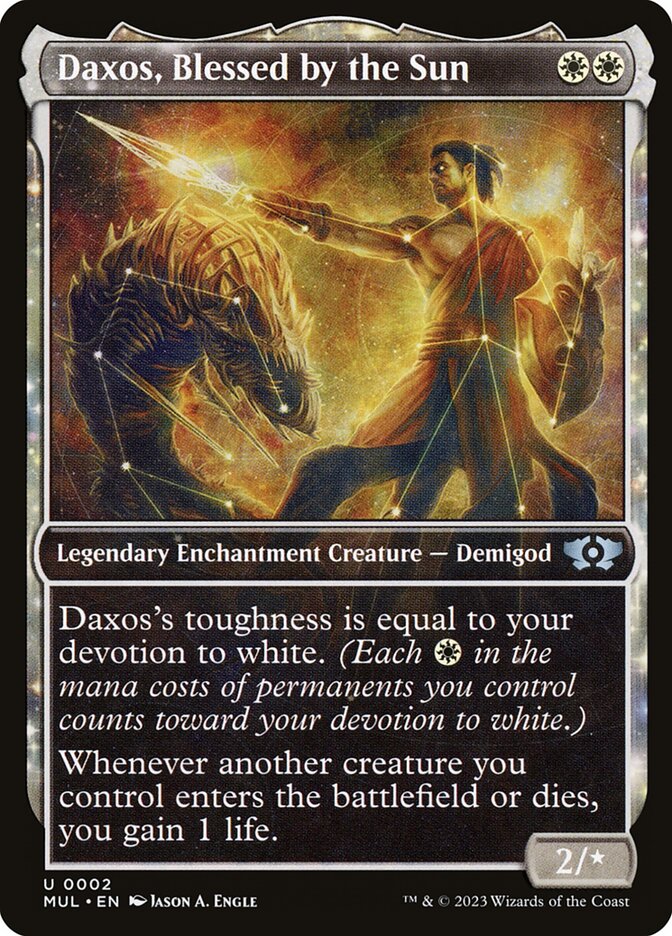 Daxos, Blessed by the Sun (2) - Multiverse Legends (MUL)
