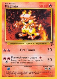 Magmar (51) - Base Set 2 (BS2)