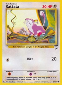 Rattata (89) - Base Set 2 (BS2)