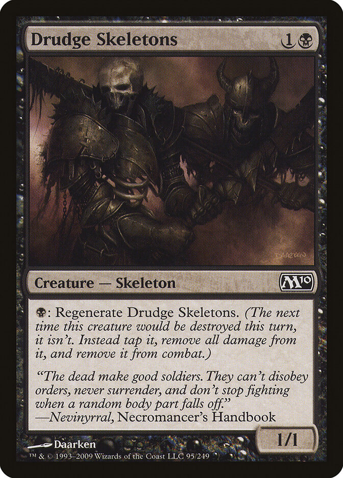 Drudge Skeletons (95) - Magic 2010 (M10)