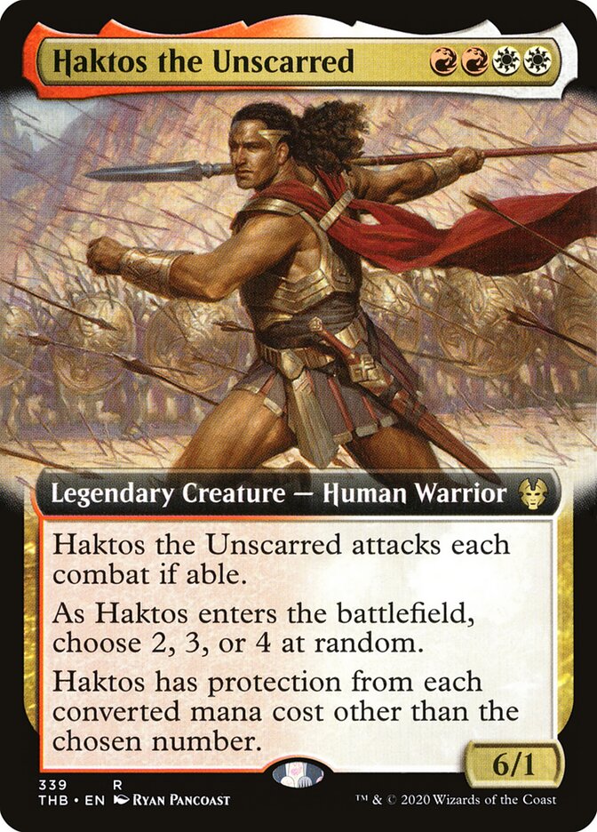Haktos the Unscarred (339) - Theros Beyond Death (THB)