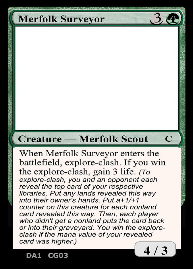 Merfolk Surveyor (CG03d) - Unknown Event (UNK)
