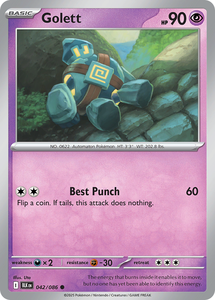 Golett (42/86) - Black Bolt (BLK)