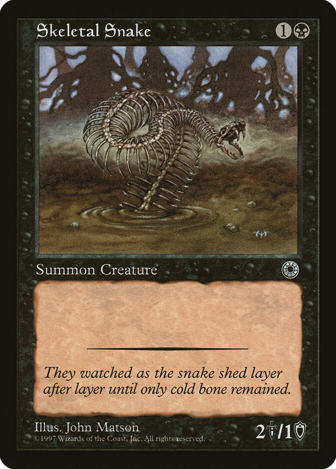 Skeletal Snake (111) - Portal (POR)