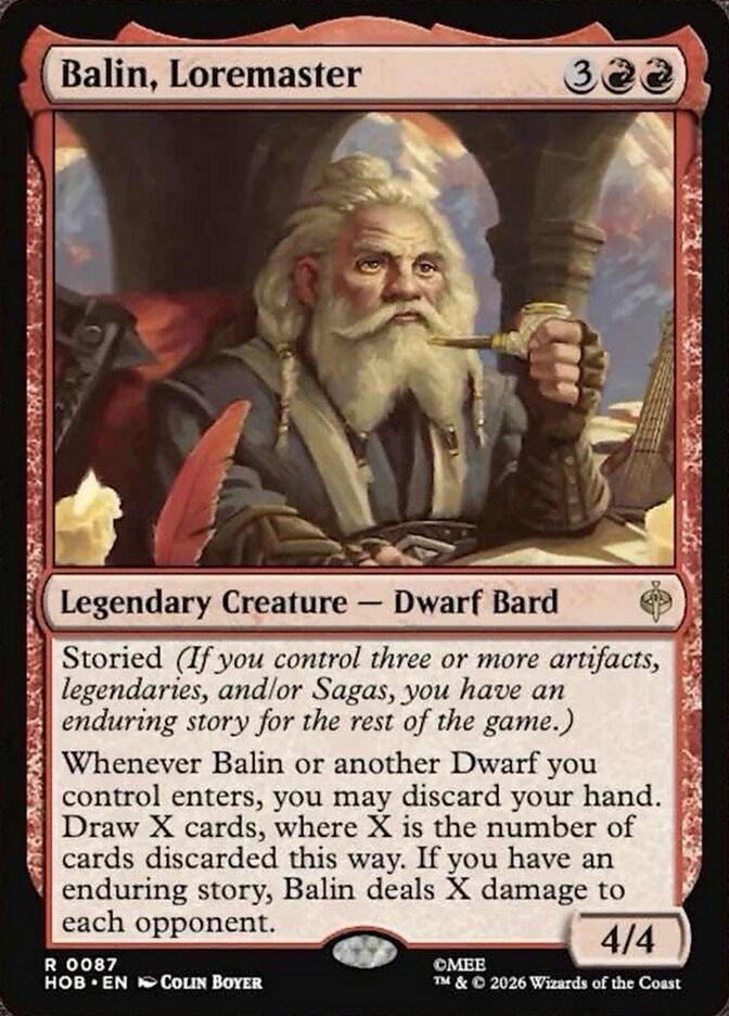Balin, Loremaster (87) - The Hobbit (HOB)
