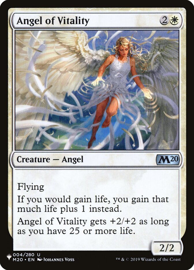 Angel of Vitality (M20-4) - The List (PLST)