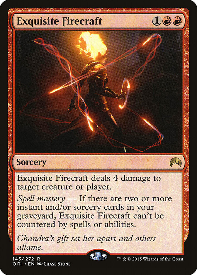 Exquisite Firecraft (143) - Magic Origins (ORI)