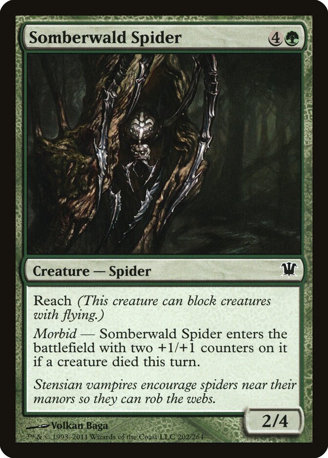 Somberwald Spider (202) - Innistrad (ISD)