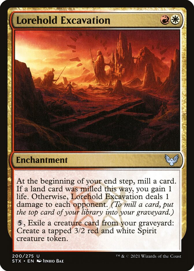 Lorehold Excavation (200) - Strixhaven: School of Mages (STX)
