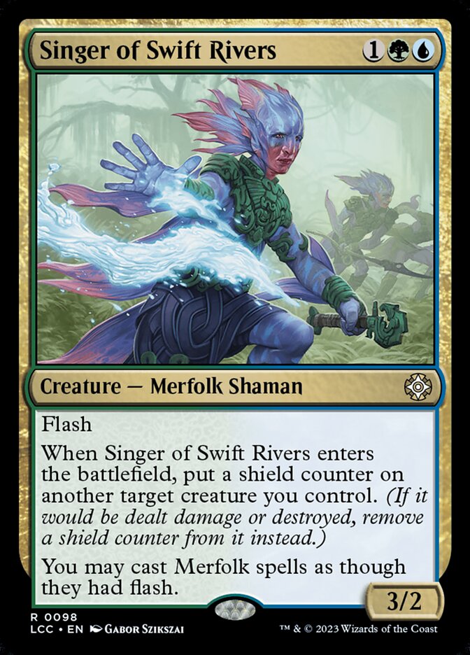 Singer of Swift Rivers (98) - The Lost Caverns of Ixalan Commander (LCC)