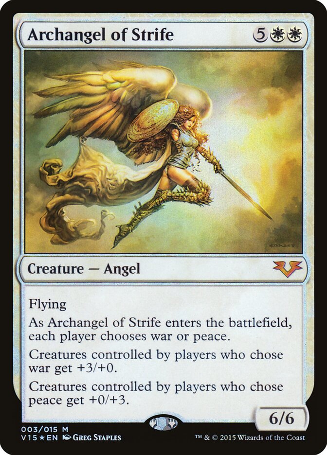 Archangel of Strife (3) - From the Vault: Angels (V15)