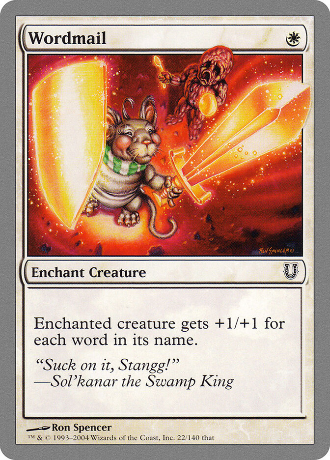 Wordmail (22) - Unhinged (UNH)