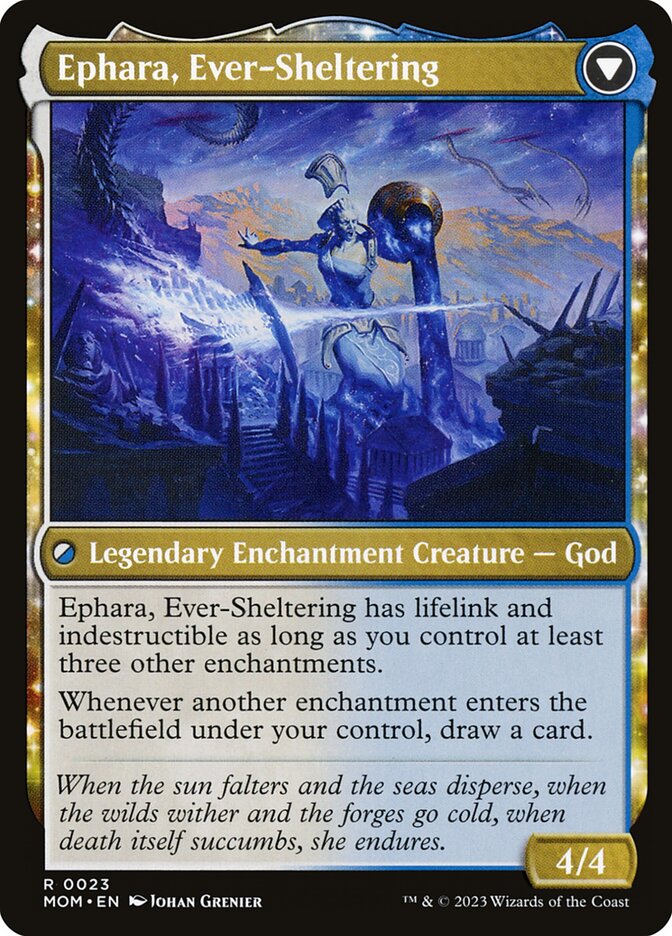 Invasion of Theros // Ephara, Ever-Sheltering (23) - March of the Machine (MOM)