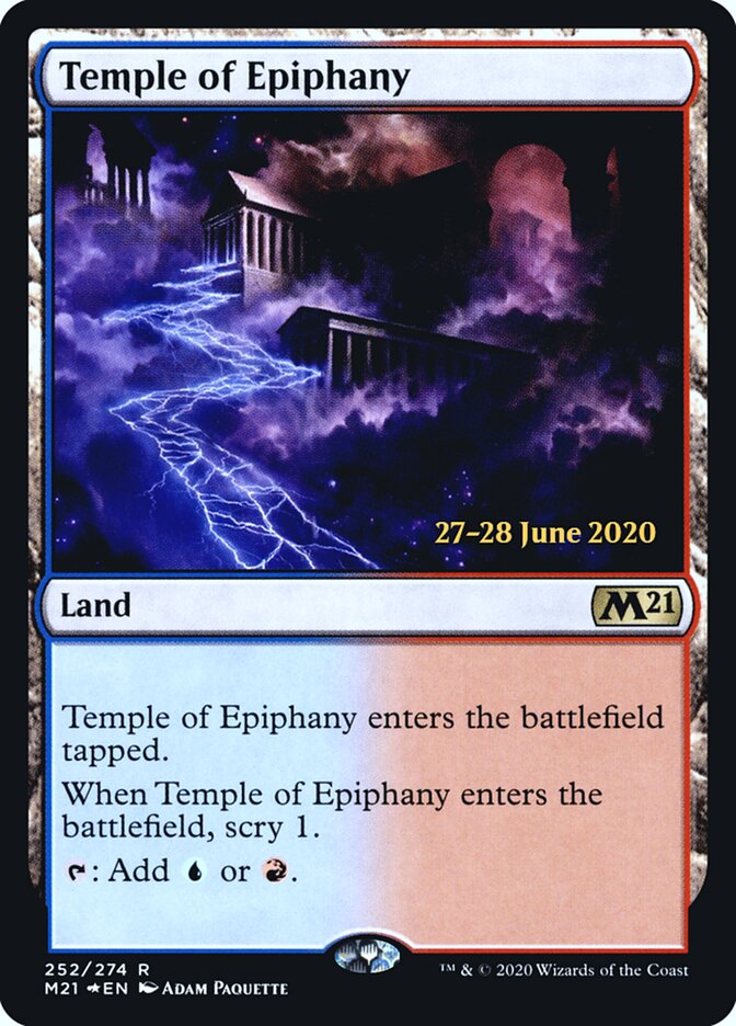Temple of Epiphany (252s) - Core Set 2021 Promos (PM21)