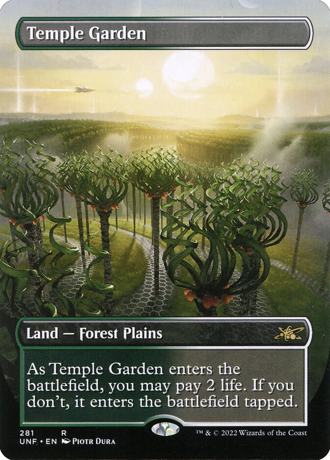 Temple Garden (281) - Unfinity (UNF)