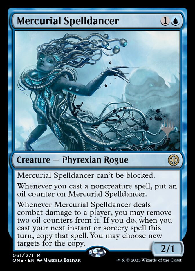 Mercurial Spelldancer (61p) - Phyrexia: All Will Be One Promos (PONE)