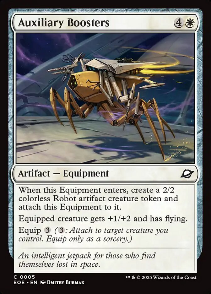 Auxiliary Boosters (5) - Edge of Eternities (EOE)