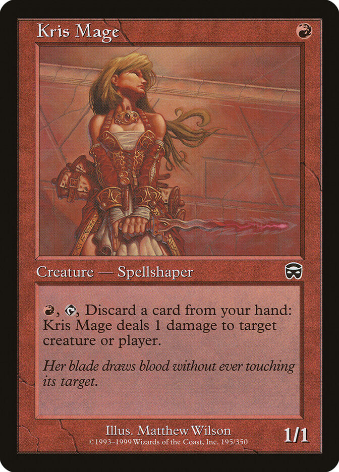 Kris Mage (195) - Mercadian Masques (MMQ)