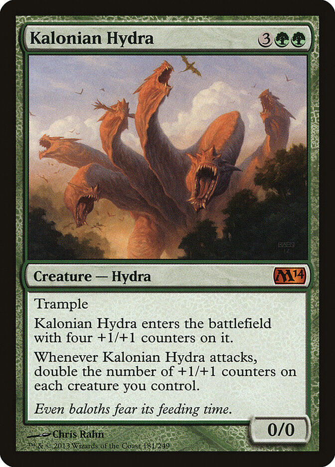 Kalonian Hydra (181) - Magic 2014 (M14)
