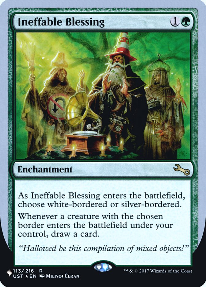 Ineffable Blessing (37) - The List (Unfinity Foil Edition) (ULST)