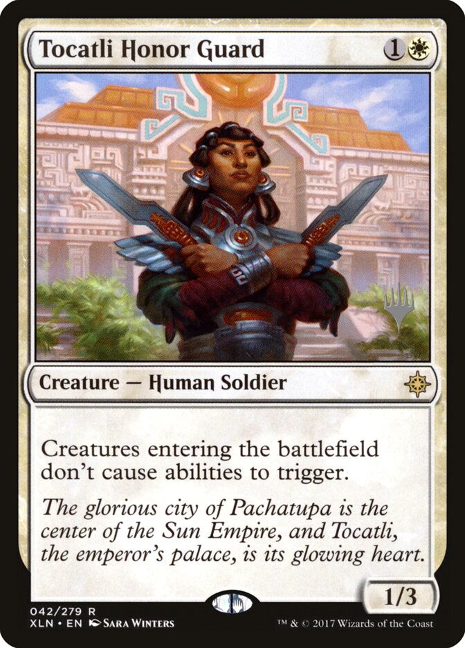 Tocatli Honor Guard (42p) - Ixalan Promos (PXLN)