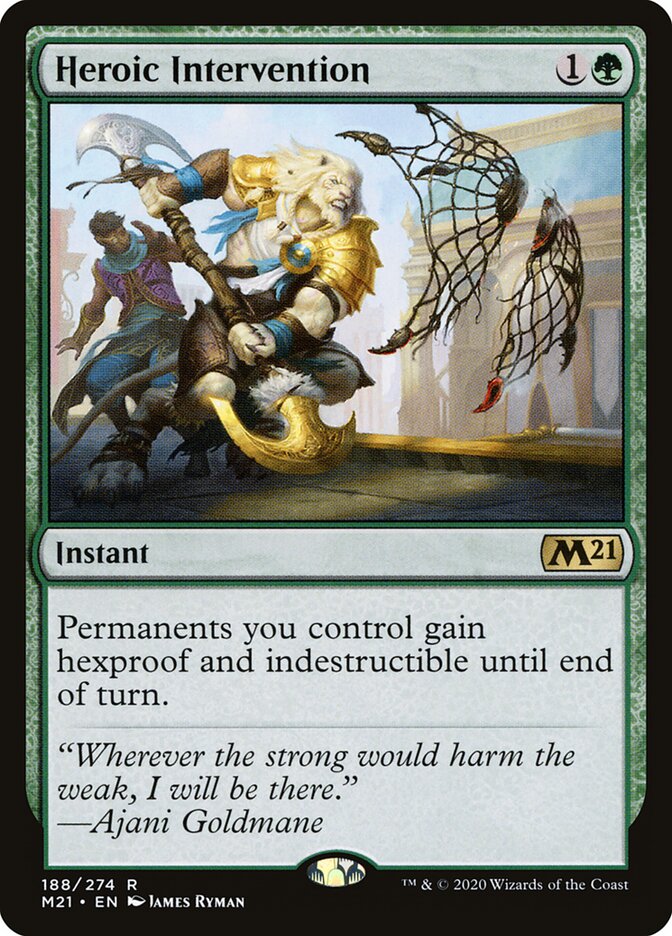 Heroic Intervention (188) - Core Set 2021 (M21)