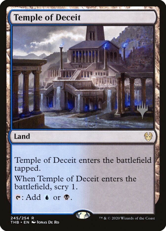 Temple of Deceit (245p) - Theros Beyond Death Promos (PTHB)