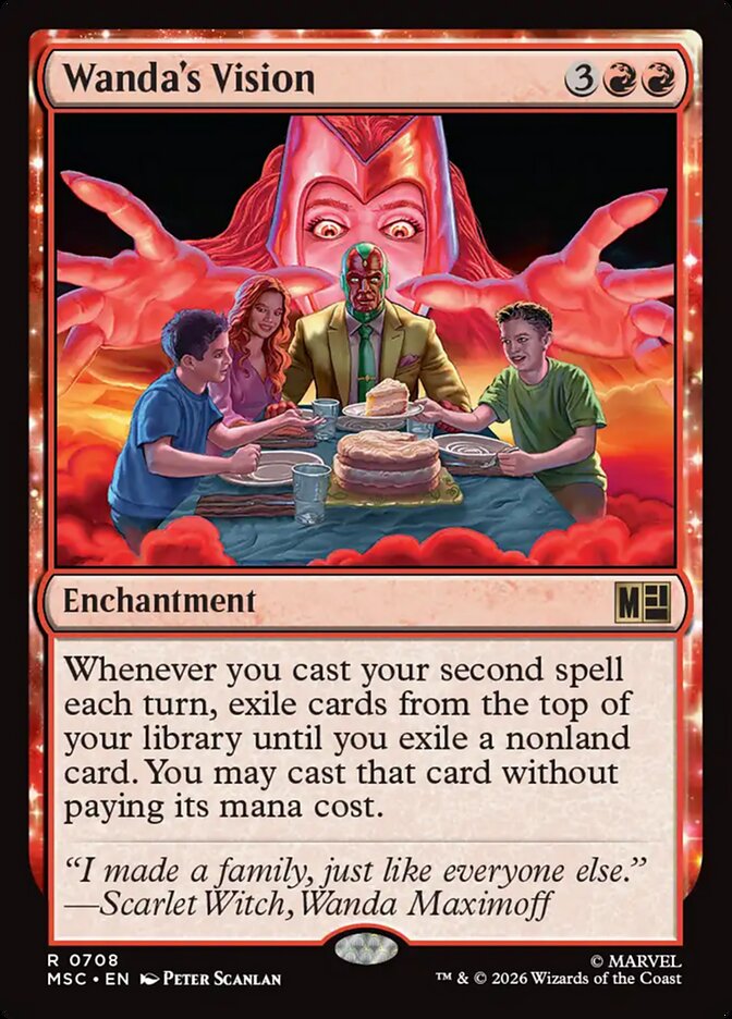 Wanda's Vision (708) - Marvel Super Heroes Commander (MSC)