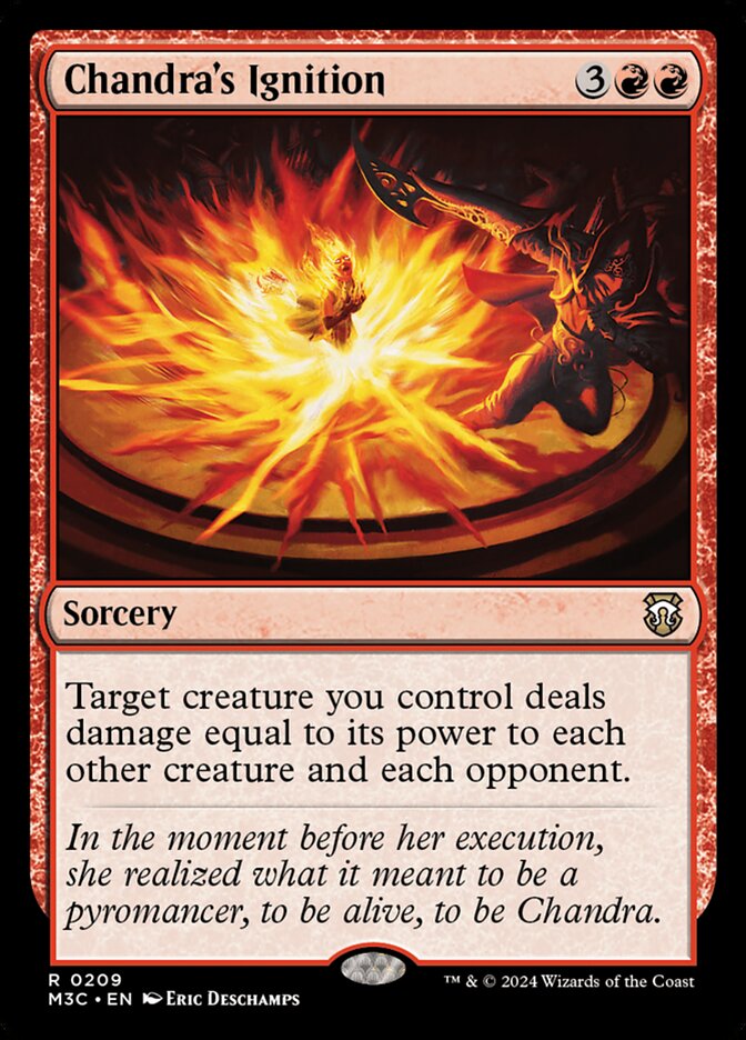 Chandra's Ignition (209) - Modern Horizons 3 Commander (M3C)