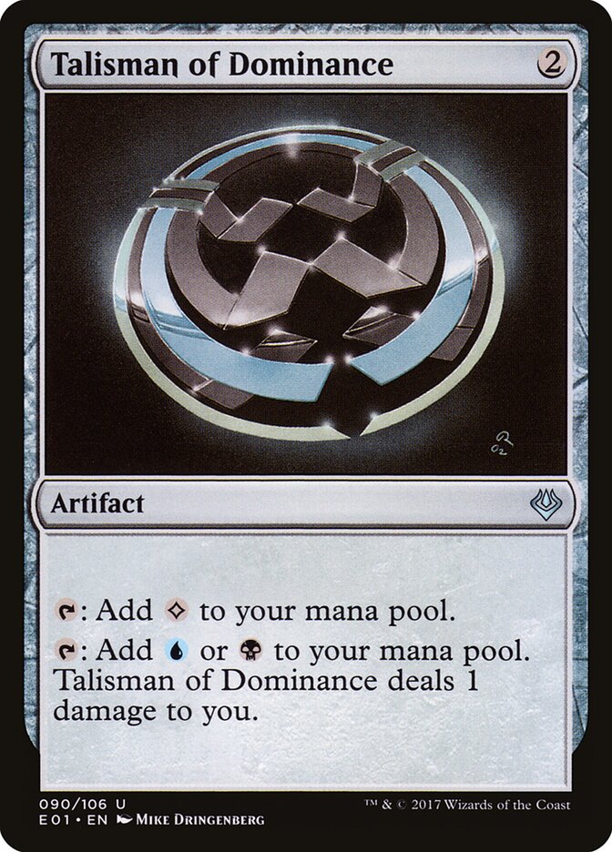 Talisman of Dominance (90) - Archenemy: Nicol Bolas (E01)