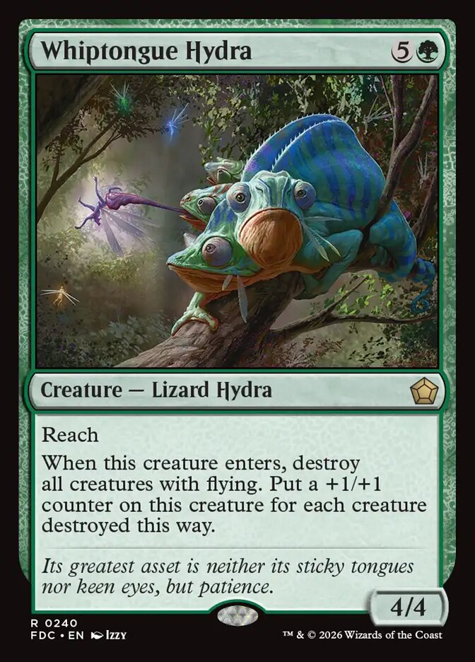 Whiptongue Hydra (240) - Foundations Commander (FDC)