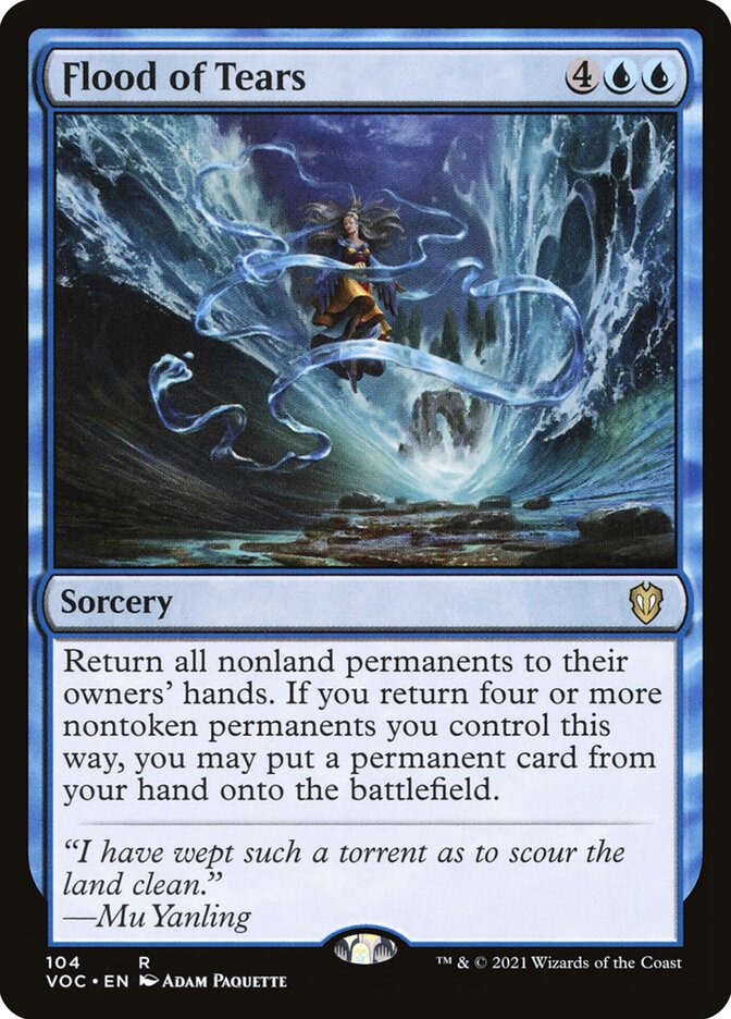 Flood of Tears (104) - Crimson Vow Commander (VOC)